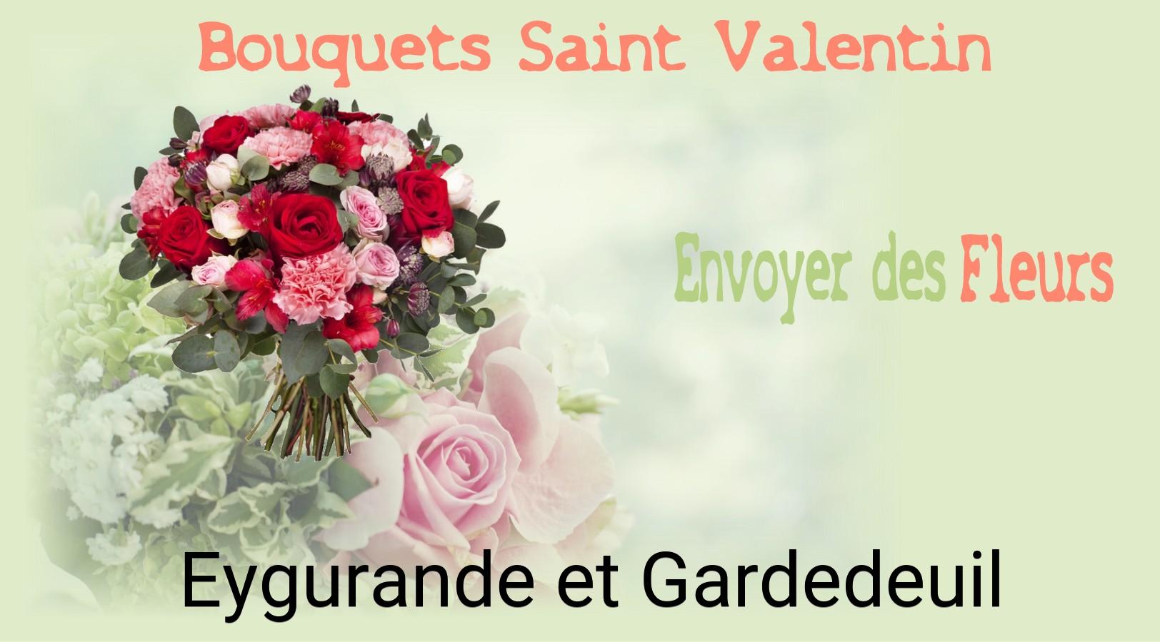 Roses de Saint-Valentin livrées à Eygurande-et-Gardedeuil